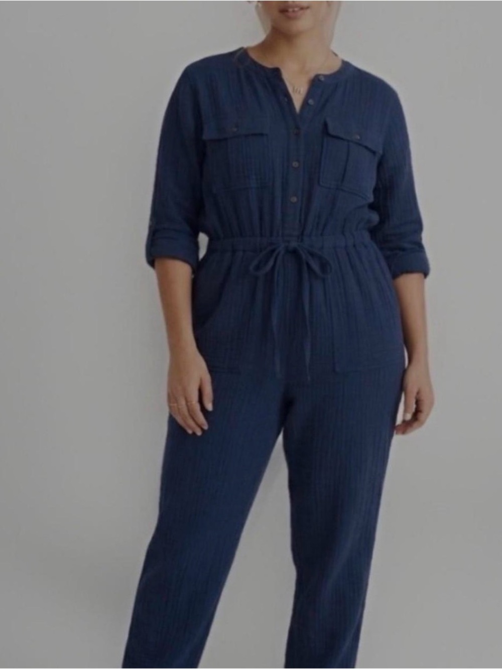 Madewell Double Gauze Jumpsuit